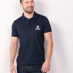 polo masculina marinho