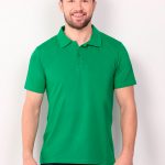 polo masculina verde brinde