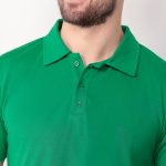 polo masculina verde brinde