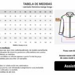 CAMISA FEMININA MANGA LONGA