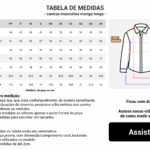 CAMISA MASCULINA MANGA LONGA
