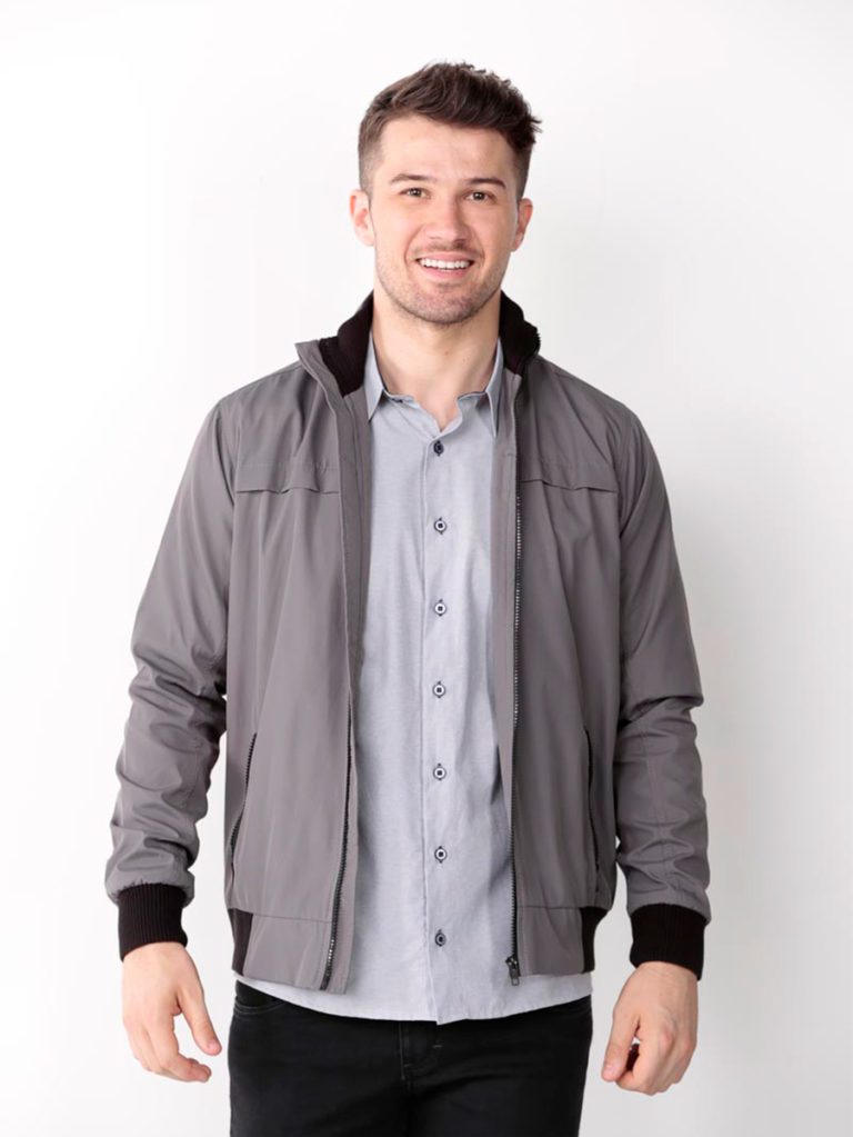 jaqueta corta vento bomber