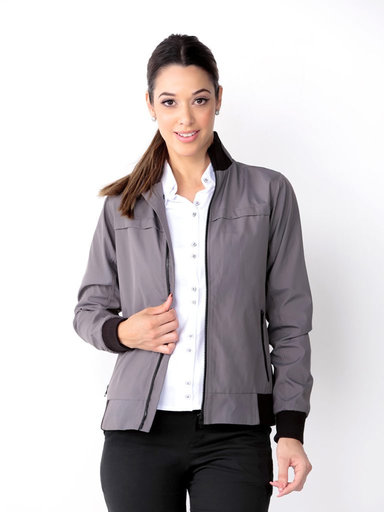jaqueta corta vento bomber fem