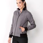 jaqueta corta vento bomber fem