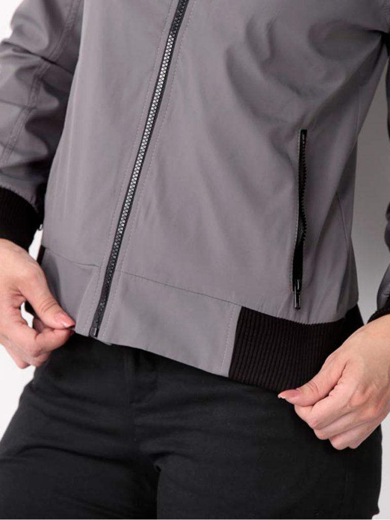 jaqueta corta vento bomber fem