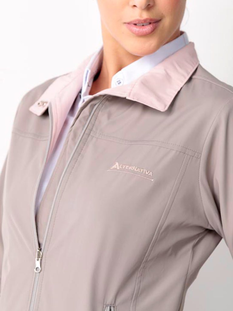 jaqueta reversivel dupla face feminina