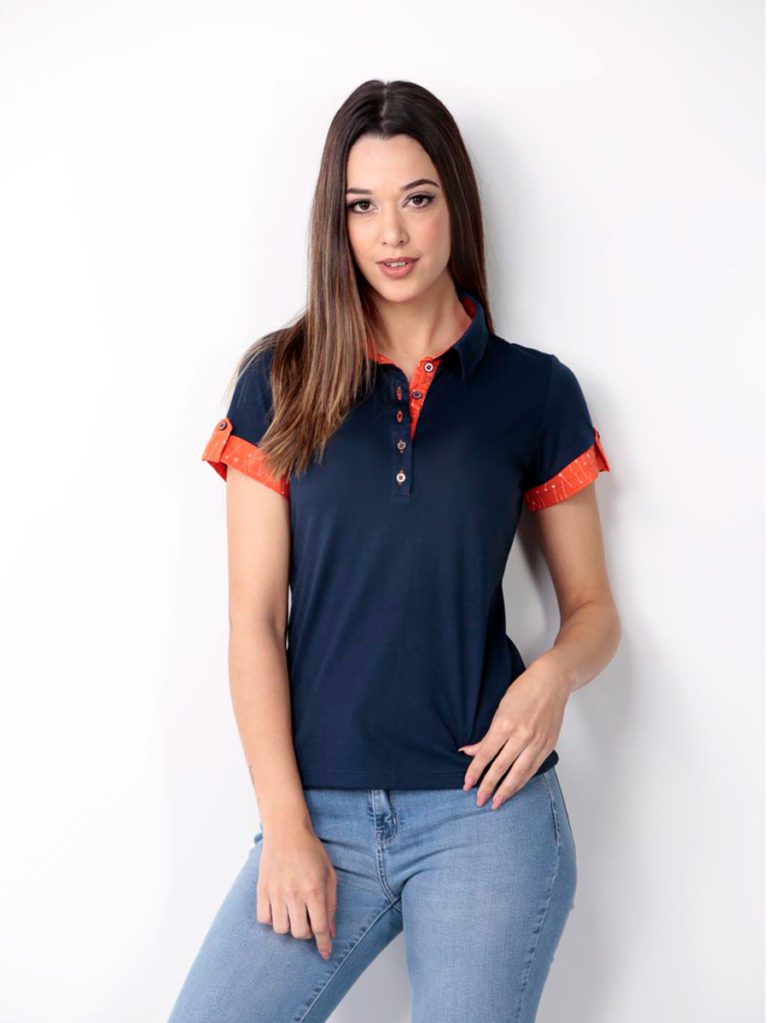 polo fem com martingale