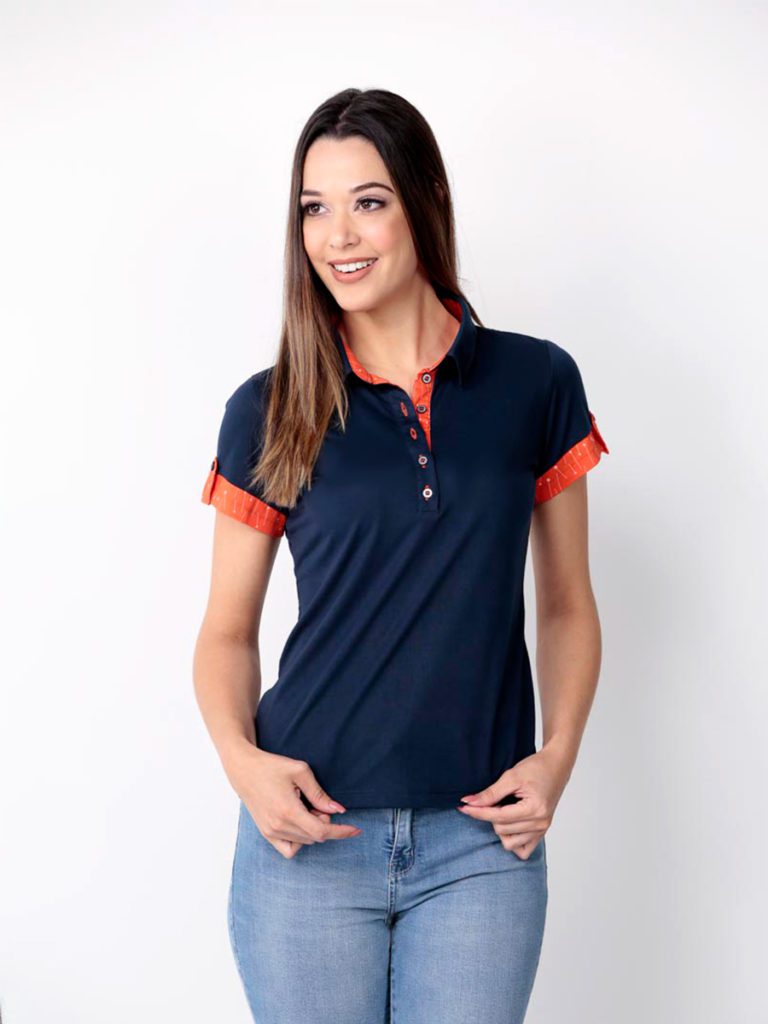 polo fem com martingale