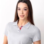 polo feminina cinza cadarco