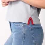 polo feminina cinza cadarco
