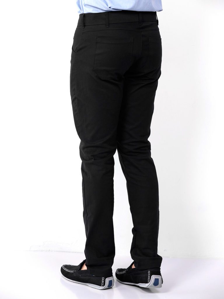 calca sarja com elastano masculina