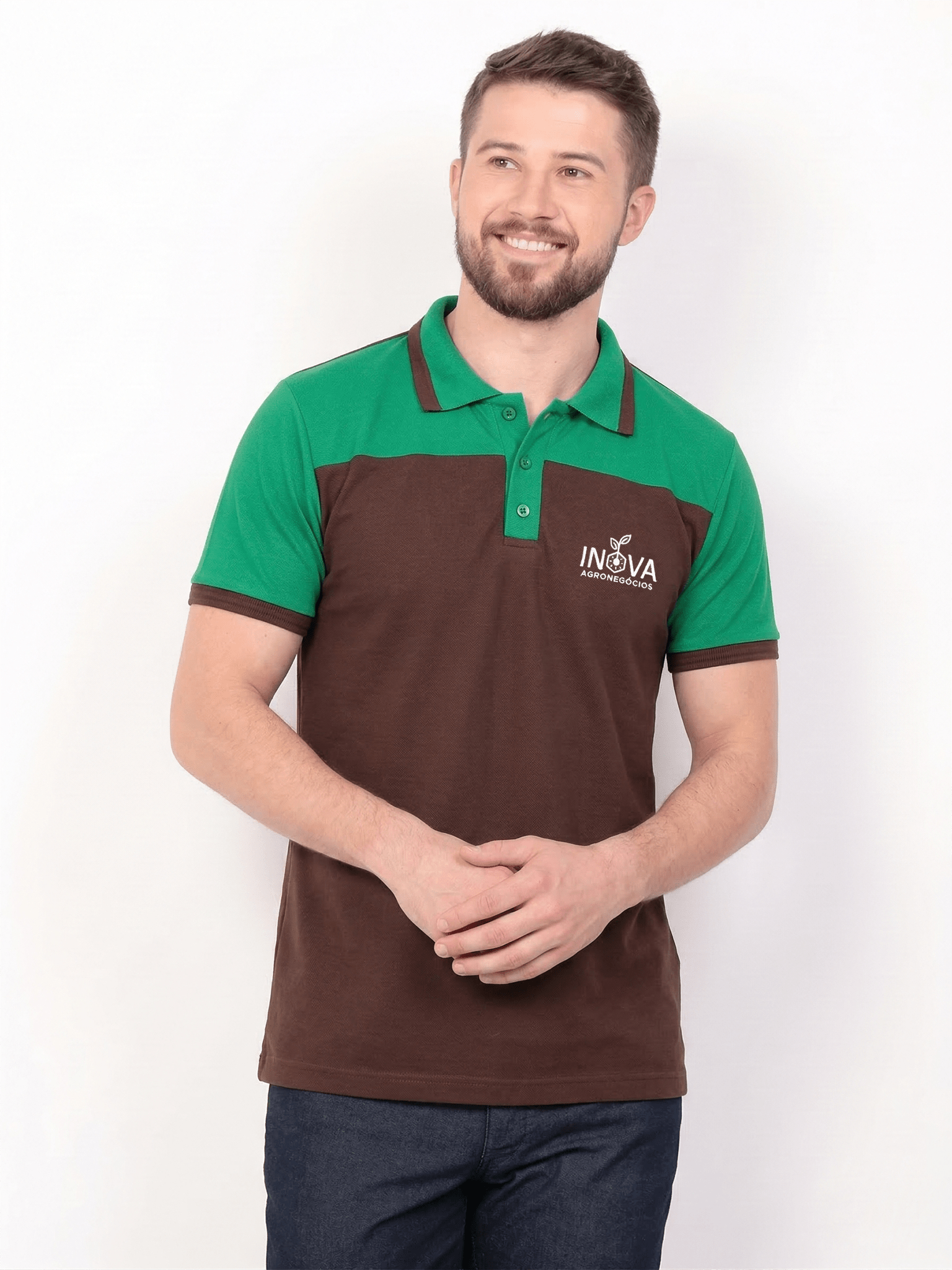 FRENTE - REF. 17 - MARROM E VERDE