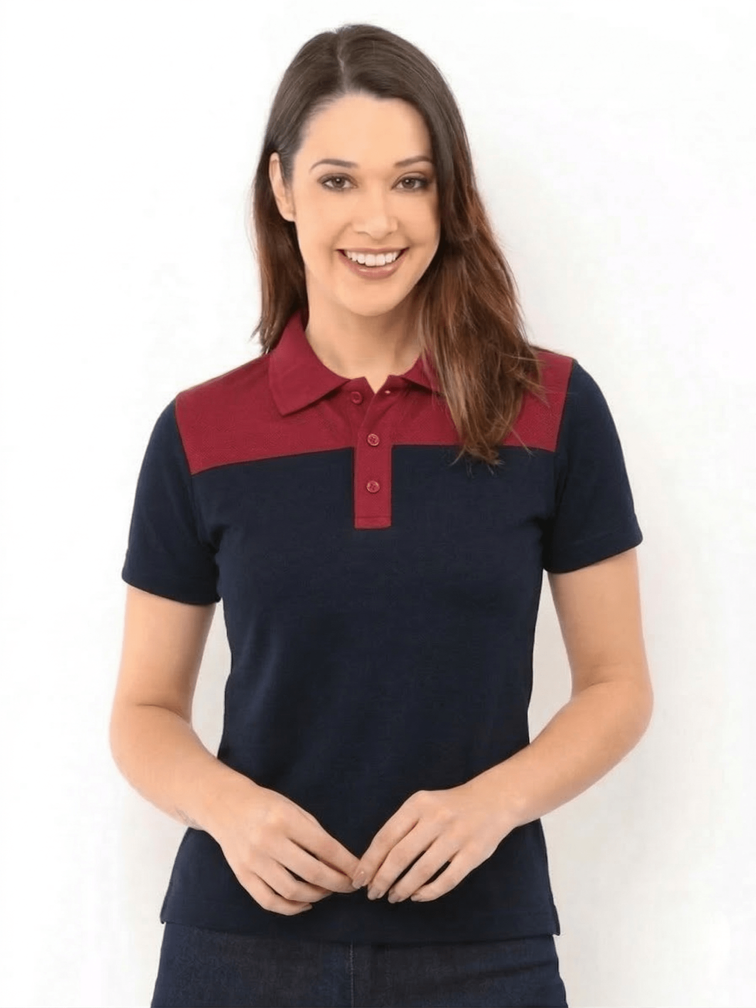 REF. 208 - Marinho e vinho - FRENTE